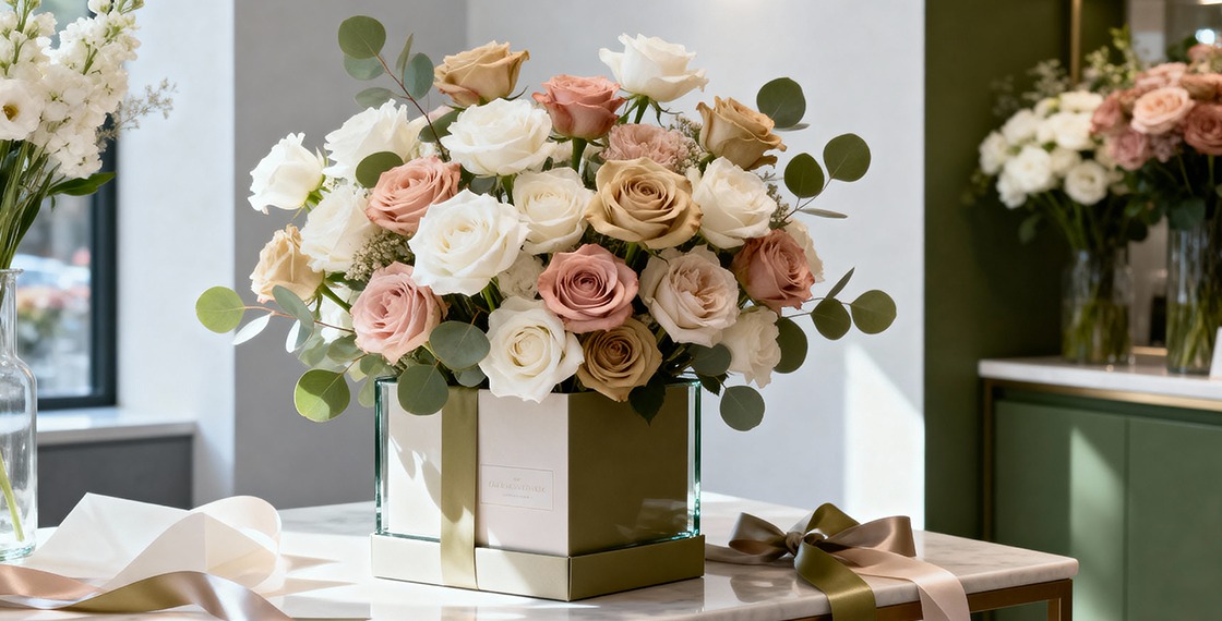 بوكيه ورد فاخر