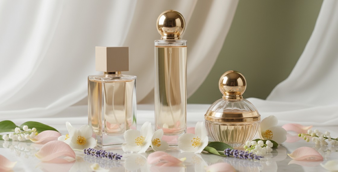 عطور طبيعية من مستخلصات الزهور